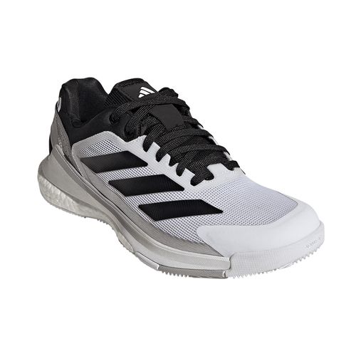 adidas Men's Crazyquick Boost Padel Shoes Core White/Dark Blue