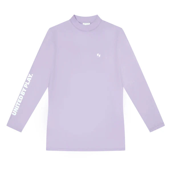 Eleven Social Club - The Isabella UPF 50+ Pickleball Top - White/Lilac/Light Blue/Softrose