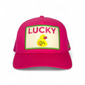 Lucky Duck Trucker Hat - Pink