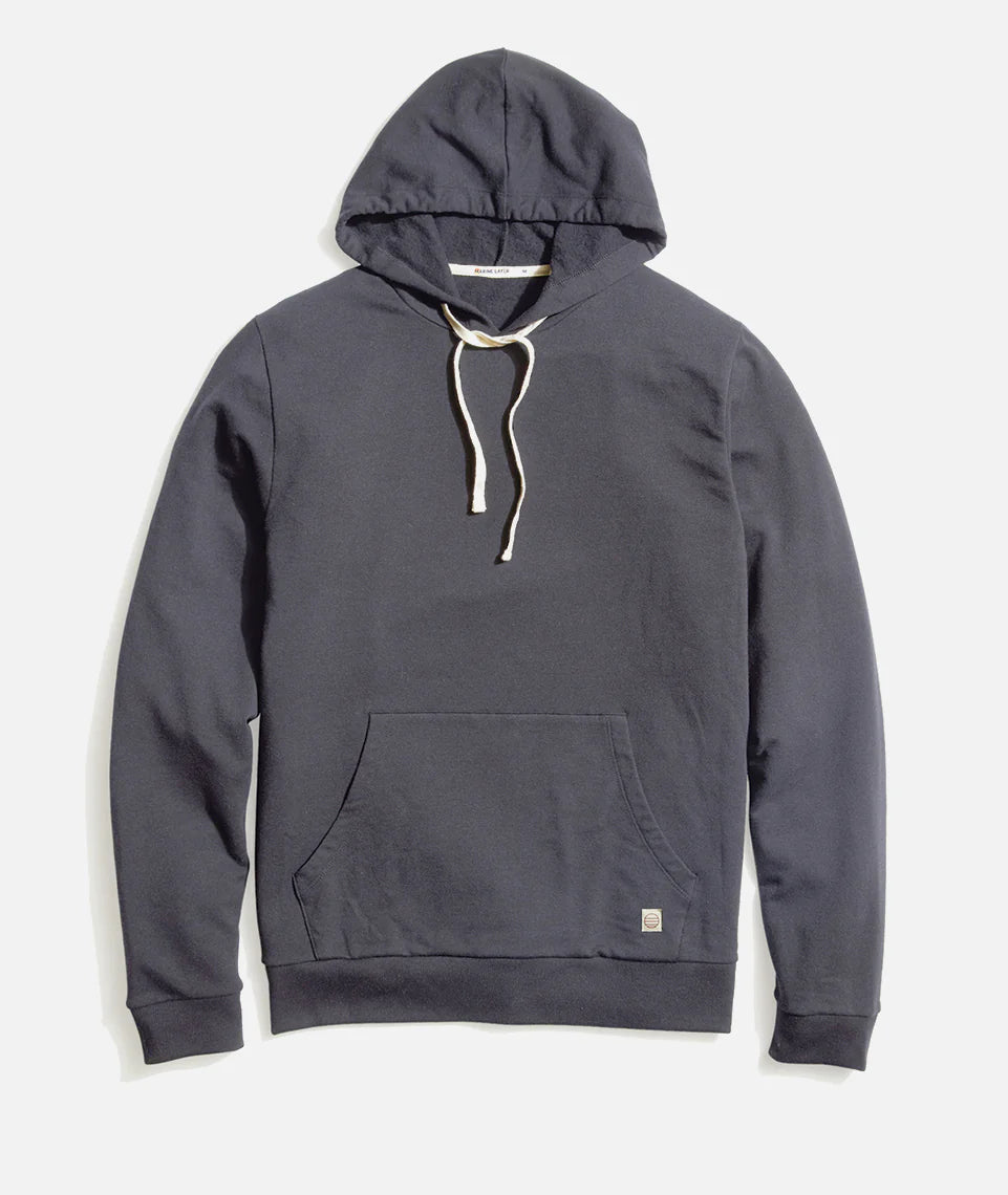 Marine Layer Men's Sunset Pullover Hoodie in Asphalt Grey
