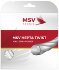 MSV Hepta Twist 16L/1.25 String White
