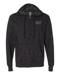 Men's South Of The Border Zip-Up Hoodie in Baja Black
