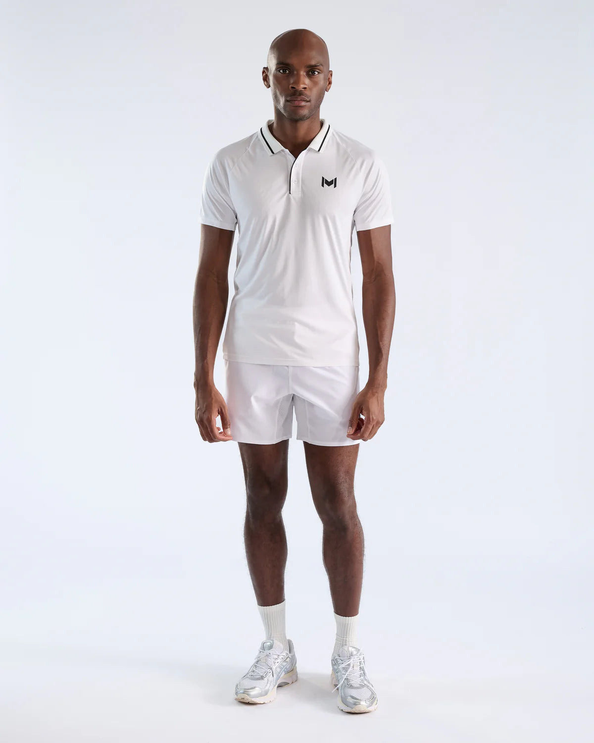 Mouratoglou Apparel - Performance Shorts - Black/Navy/White