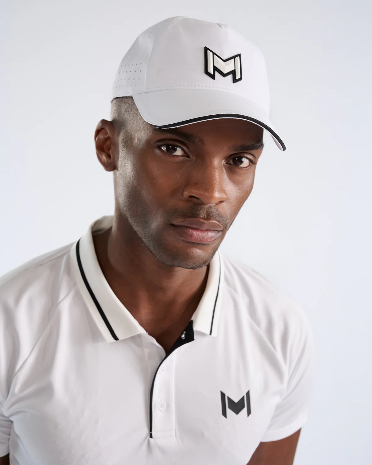 Mouratoglou Apparel - Performance Cap - Black/Navy/White