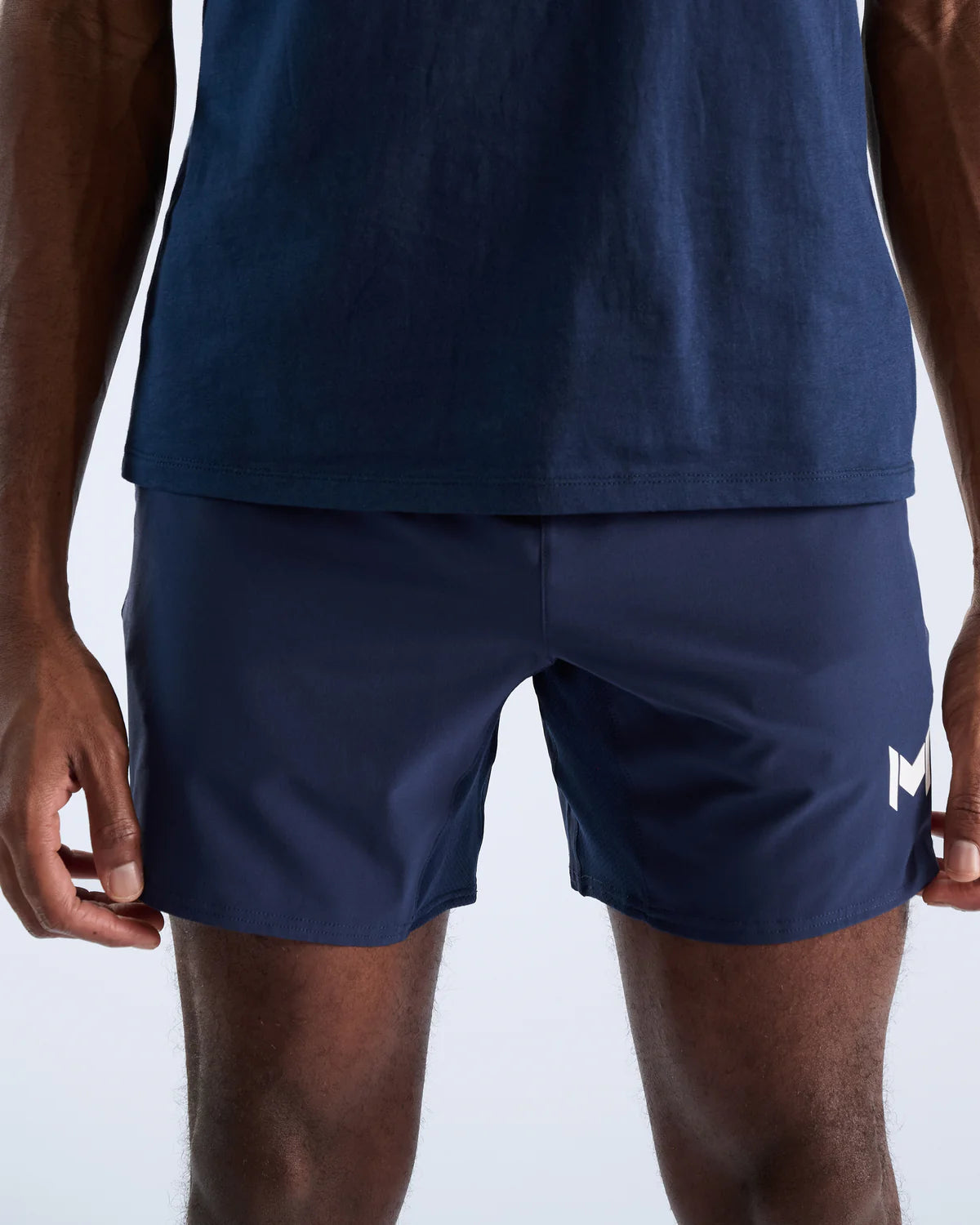 Mouratoglou Apparel - Performance Shorts - Black/Navy/White