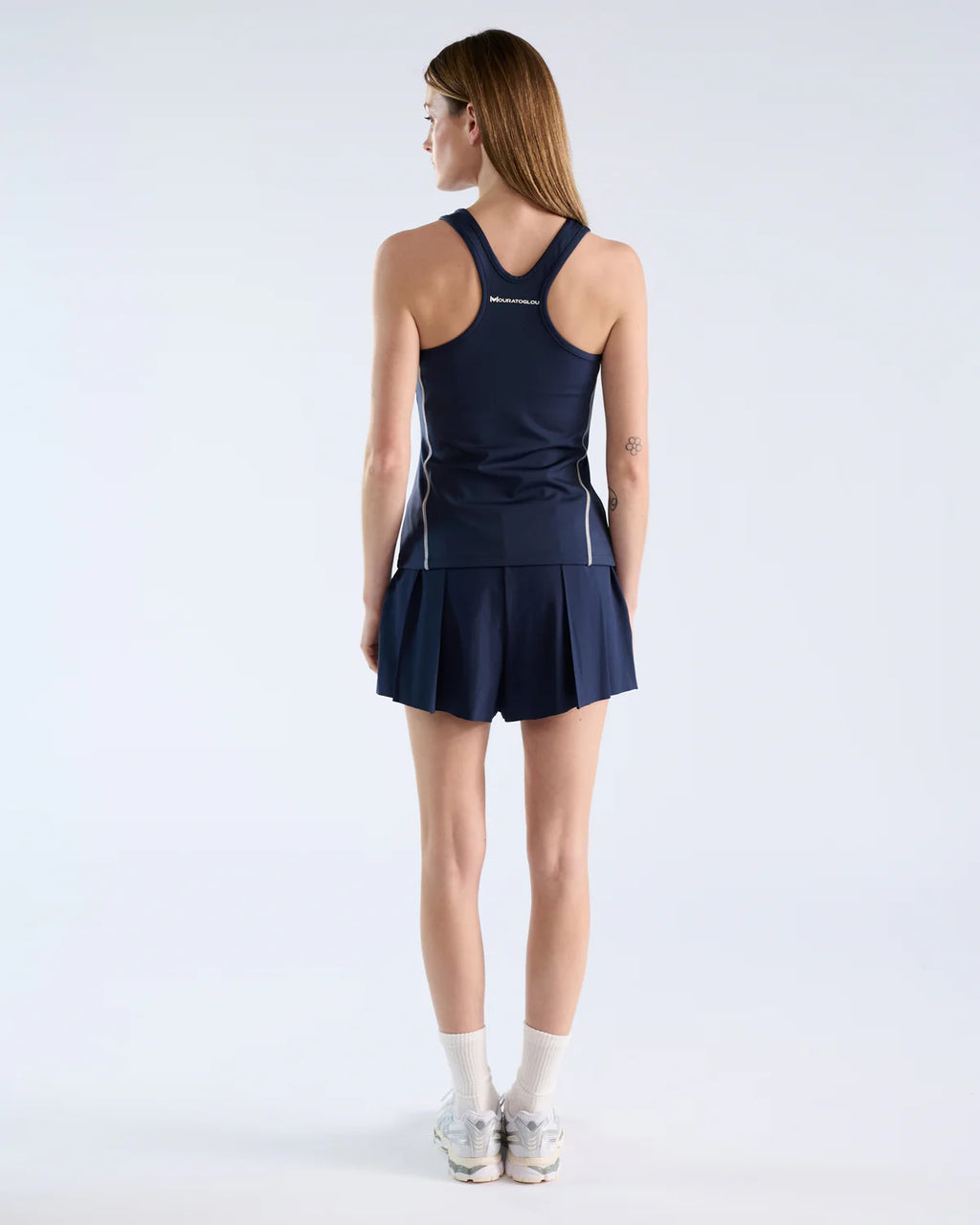 Mouratoglou Apparel - Tank Top - Black/Navy/White