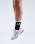 Mouratoglou Apparel - Performance Socks - Black/Navy/White (8-13)