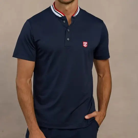 Uomosport Americana Henley II - Bianco or Oceano