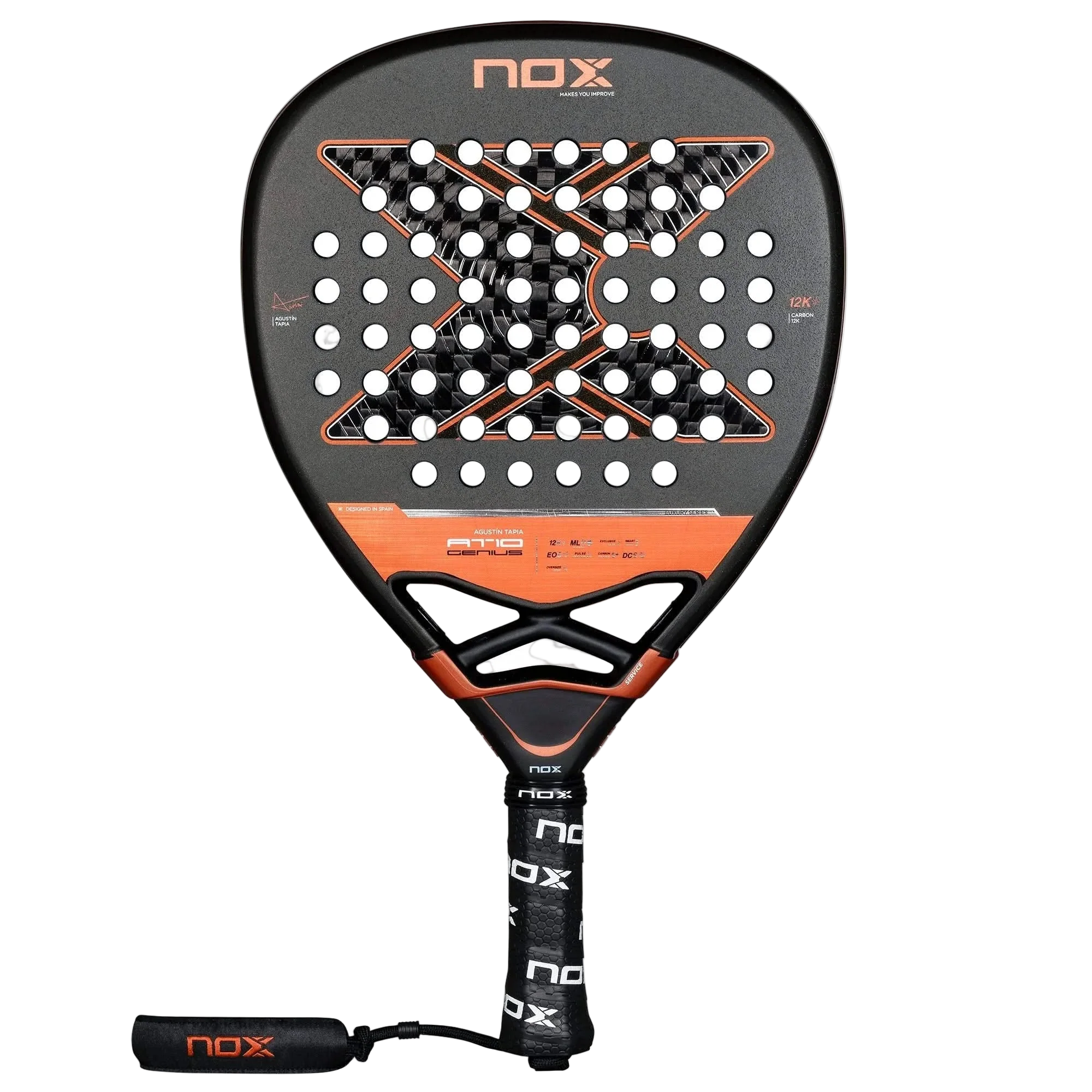 Nox AT10 Genius Attack 12K 2025 Padel Racket