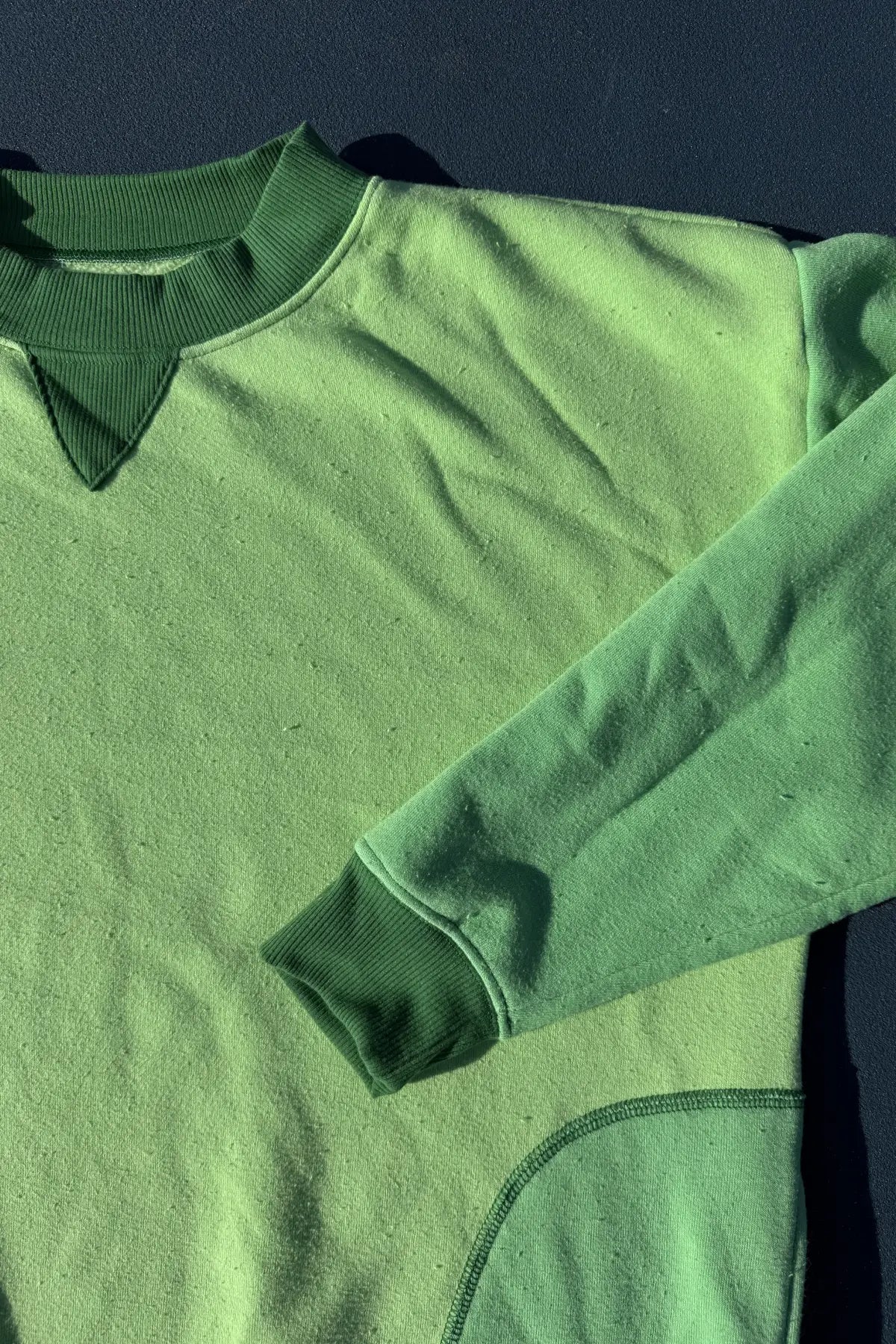 The 50 Shades of Green Pocket Crew (only a couple left in each size)