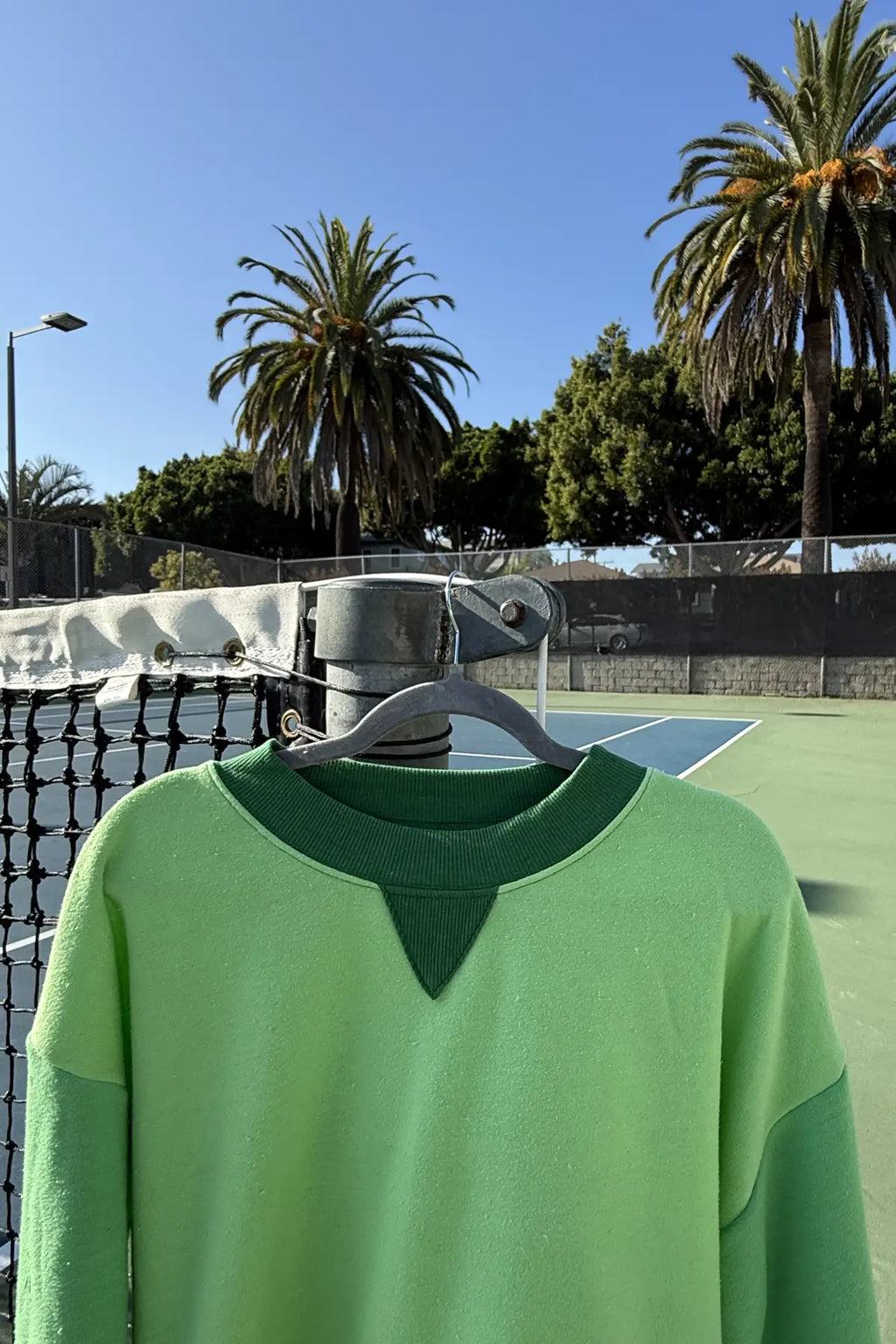 The 50 Shades of Green Pocket Crew (only a couple left in each size)