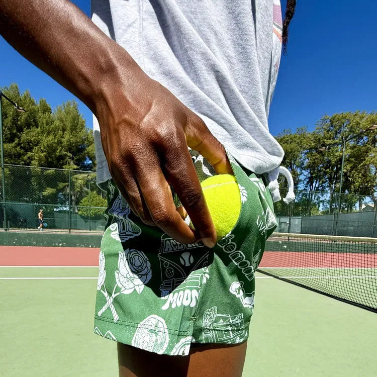 Ace the Moon Graphics Women's Performance Shorts