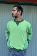 The 50 Shades of Green Pocket Crew (only a couple left in each size)