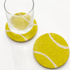 Tennis Tennis Ball Coaster Set (2 per set)