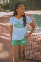 The Future is Forehands Ringer Tee
