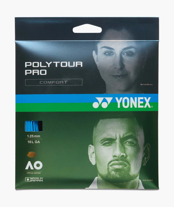 Yonex PolyTour Pro 16L/1.25 String Blue