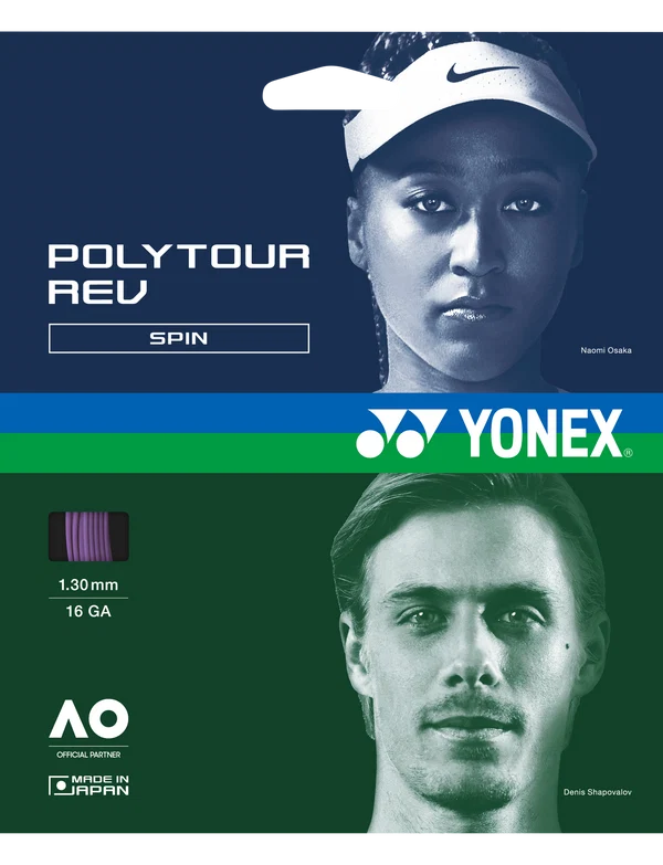 Yonex PolyTour Rev 16G/1.30 String Purple