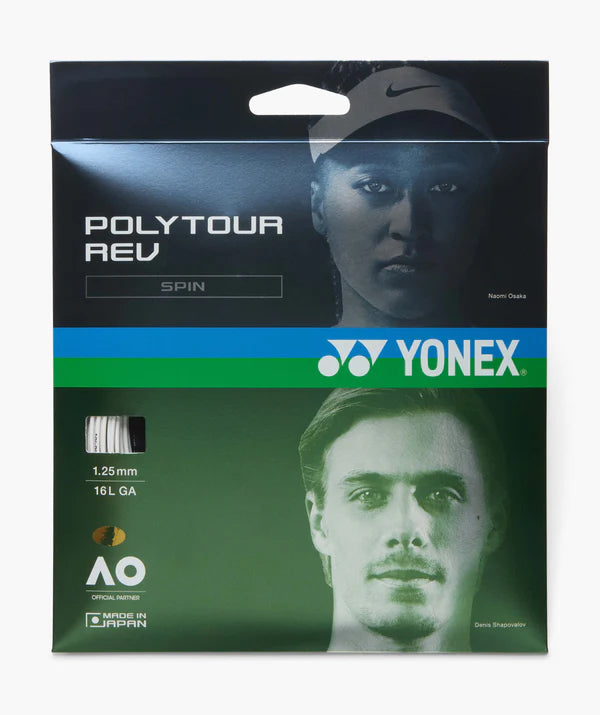 Yonex PolyTour Rev 16L/1.25 String White