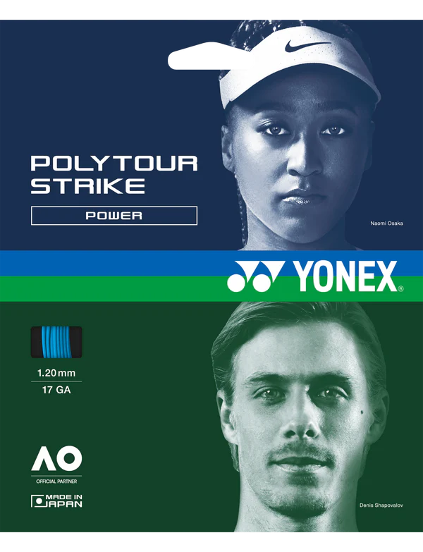 Yonex PolyTour Strike 17G/1.20 String Blue