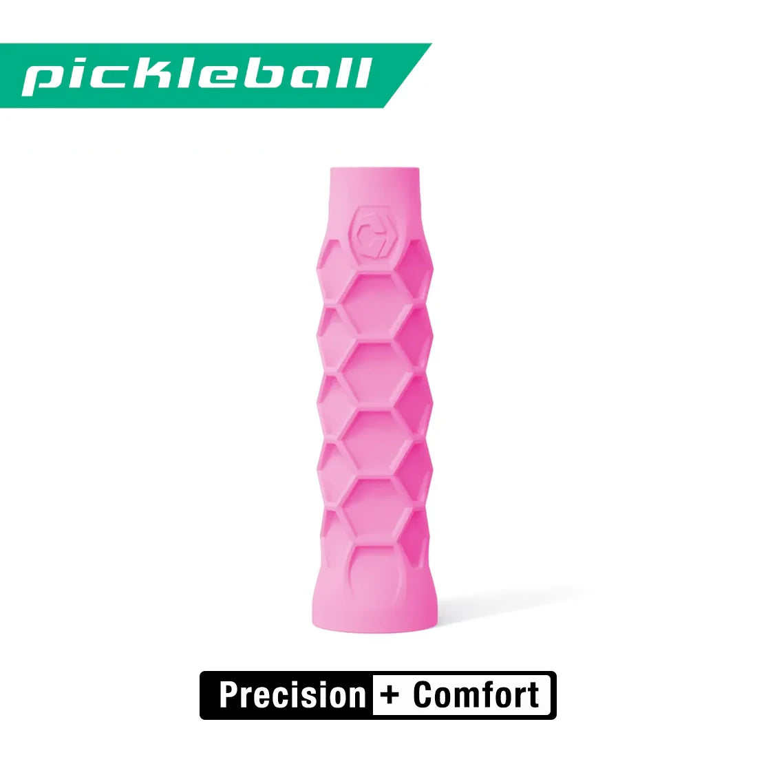 Hesacore Pickleball Grip - 5.25 Inches Long - Regular Feel - Pink