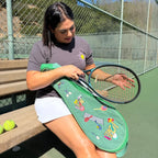 Ace the Moon Patched Racket Bag