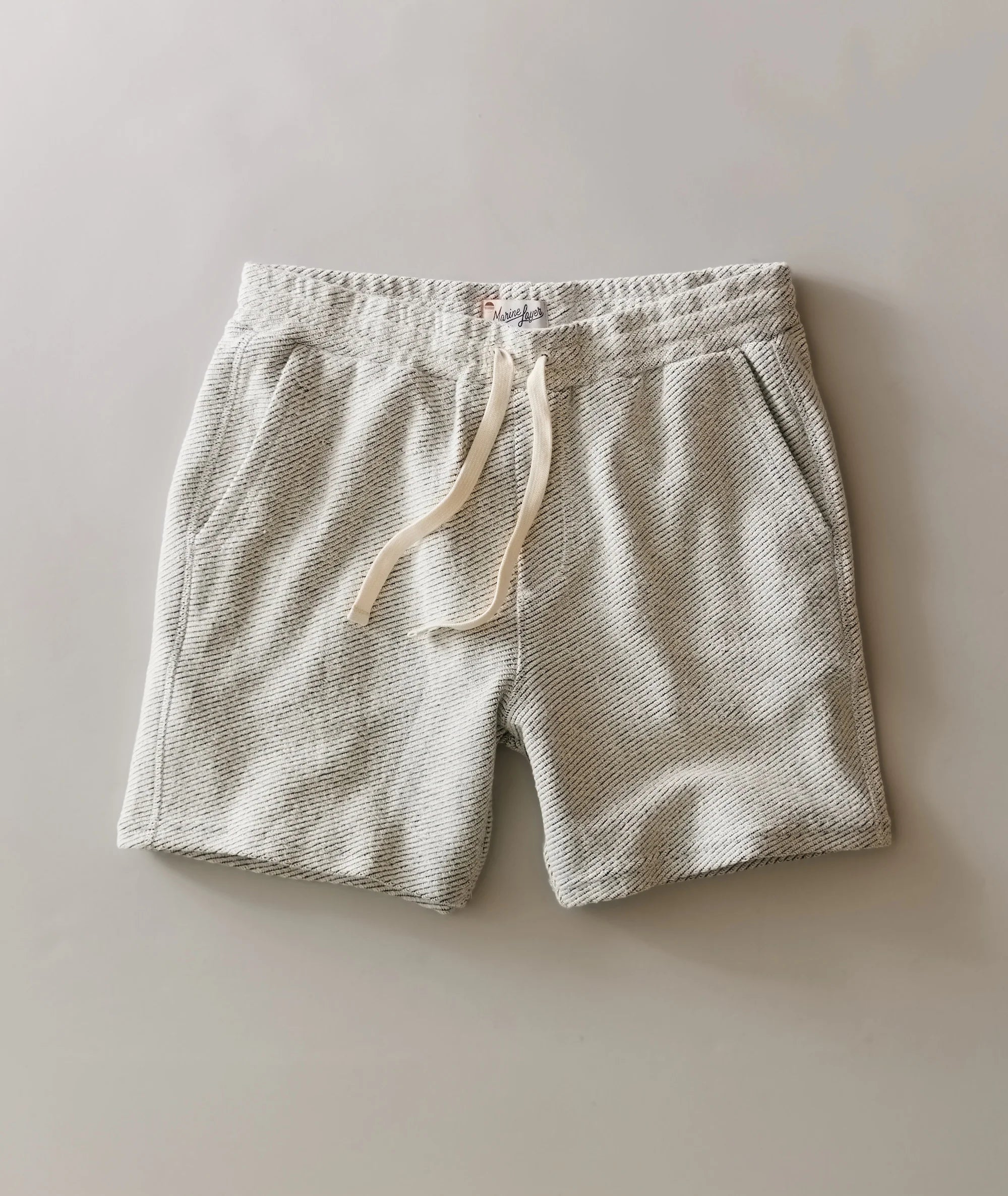 Marine Layer Men's Portola Beach Short White/Navy