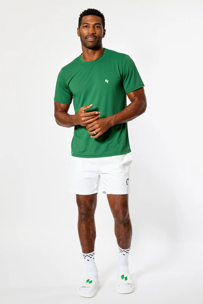 Eleven Social Club - The Ethan CoolPlay Pickleball Tee - Black/Blue/Green/White/Light Grey