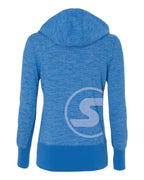Women's South Of The Border Zip-Up Hoodie in Oceana