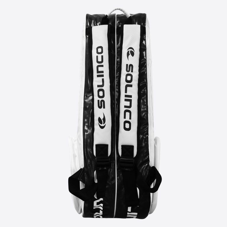 Solinco 6-Pack Tour Racquet Bag - Whiteout