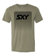 The Dominator Tee in Heathered Olive
