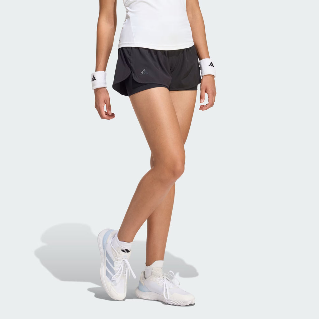 Adidas Women's Club 3 Inch Tennis Shorts Black