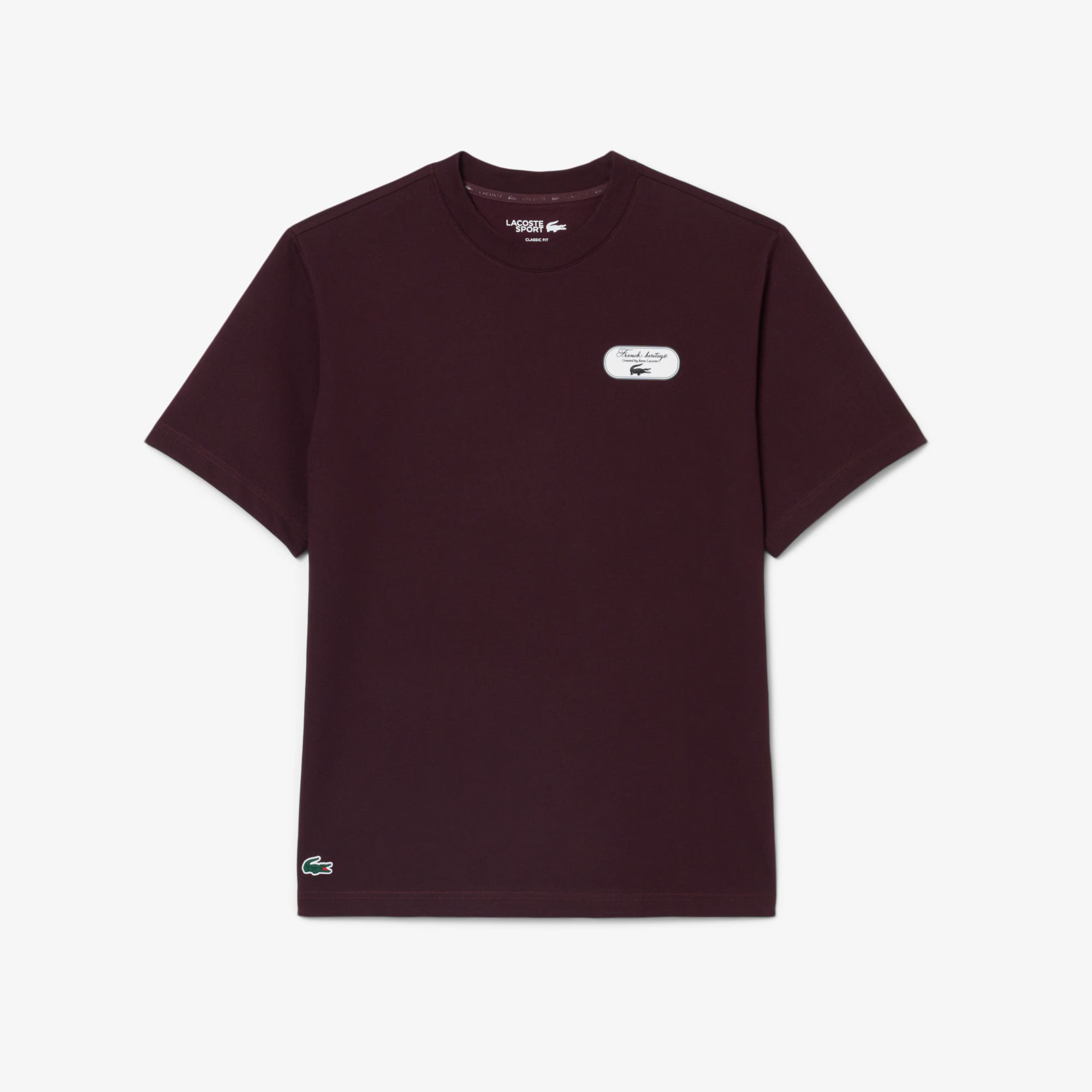 Lacoste Men's Ultra Dry Tennis Heritage Graphic T-shirt