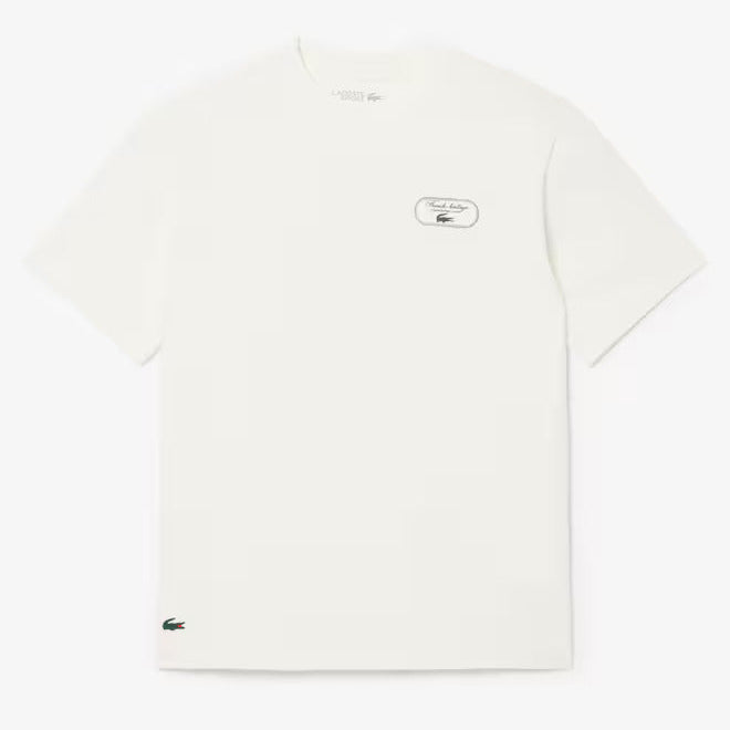 Lacoste Men's Ultra Dry Tennis Heritage Graphic T-shirt