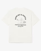 Lacoste Men's Ultra Dry Tennis Heritage Graphic T-shirt