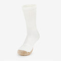 Thorlo Maximum Cushion Crew Tennis Socks - white/brown, white/grey, white/black