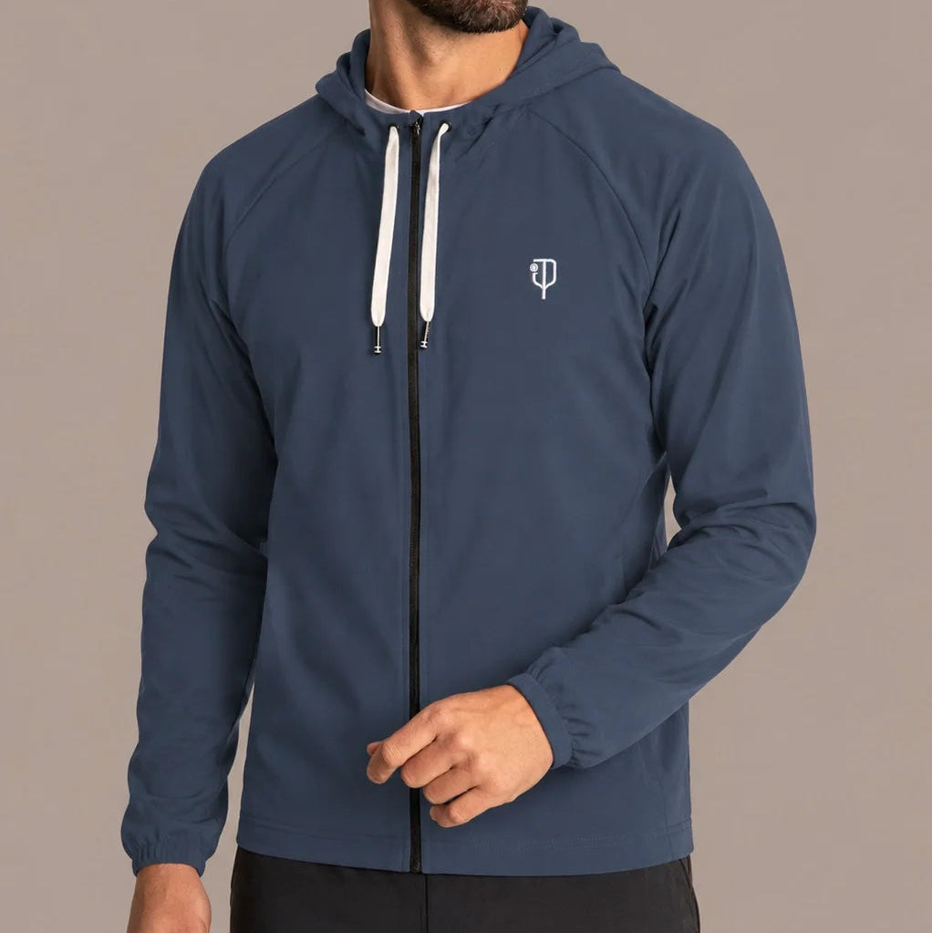 J.Pritchard Men's Men's Icon Jacket - Pure Black/Bainbridge Blue