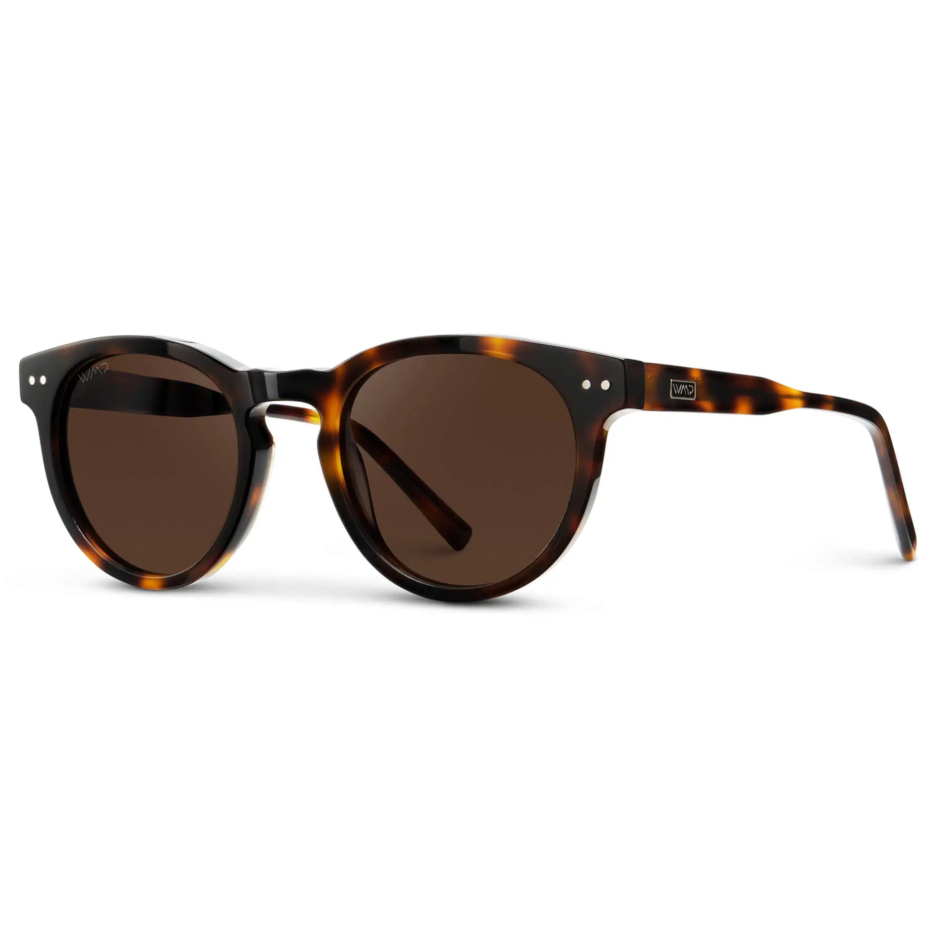 WMP Eyewear 'Tate' - WearMe Pro Women's Brown Tortoise / Dark Brown Lens
