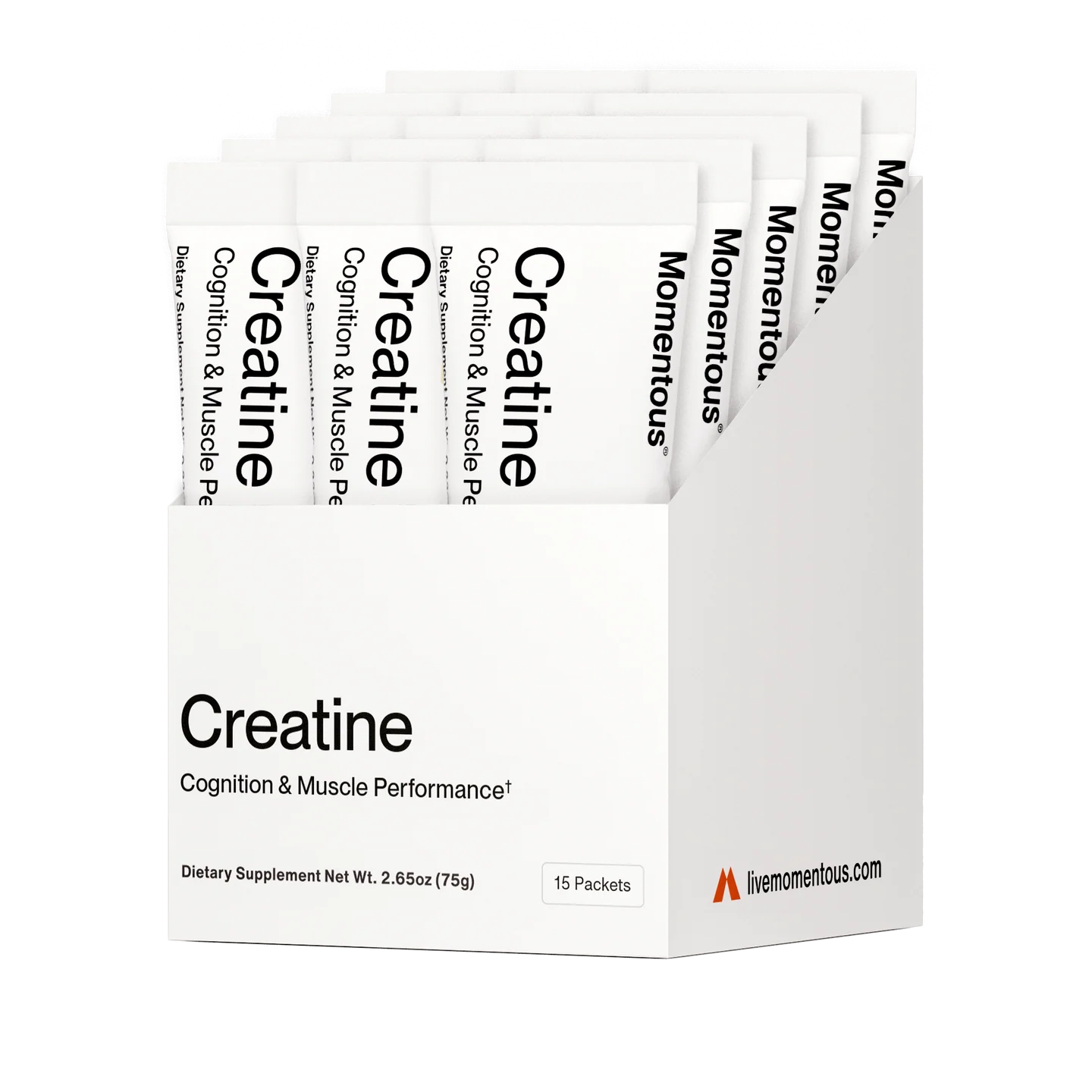 Momentus Creatine 15-Travel Packs Unflavoured