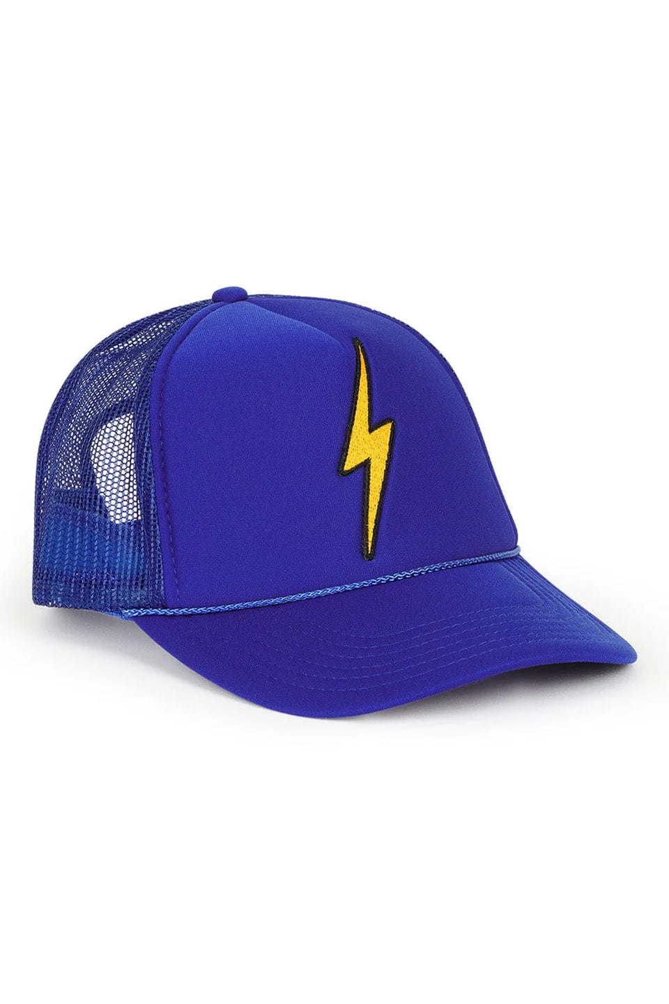 AVIATOR NATION - VINTAGE BOLT TRUCKER HAT - ROYAL BLUE OR 