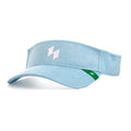 Eleven Social Club Towel Visor - Light Blue/Lime Green/Soft Rose/Soft Navy Blue/Black