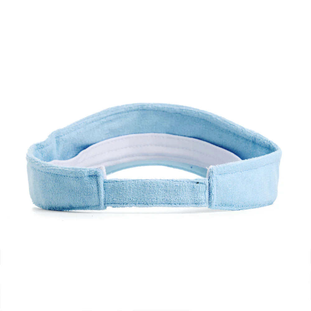 Eleven Social Club Towel Visor - Light Blue/Lime Green/Soft Rose/Soft Navy Blue/Black