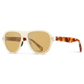 WMP Eyewear 'Volley' - WearMe Pro Women's Ivory Tortoise/Yellow Tinted Lens