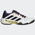 adidas Men's Barricade 13 M NM Core White/Black/Plum Tennis Shoes