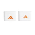 adidas Tennis Small Wristbands - White/Pure Orange