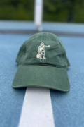 Embroidered Art on Cotton Dad Hat
