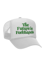 The Future is Forehands Hat - White or Green
