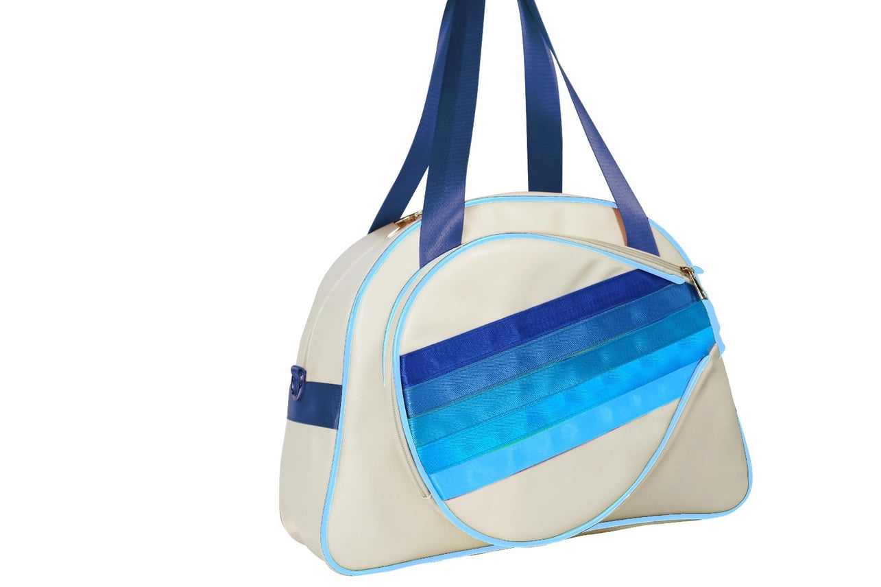 Look Great Play Great Pickleball Bag - Smiles or Blue Stripe