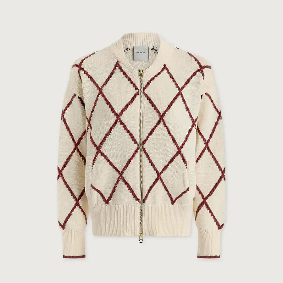 Varley Nile Diamond Knit Jacket