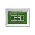 Toss Designs - Ceramic Tray - Tennis Court
