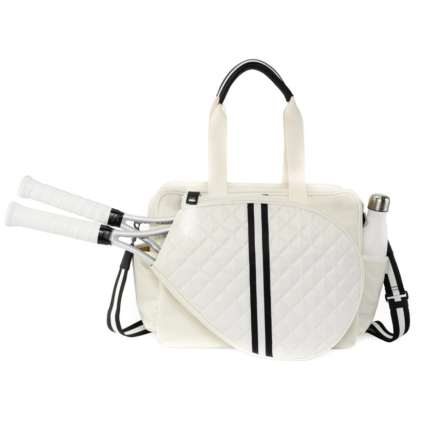 Trelle Quaintrelle Snow White Tennis Tote